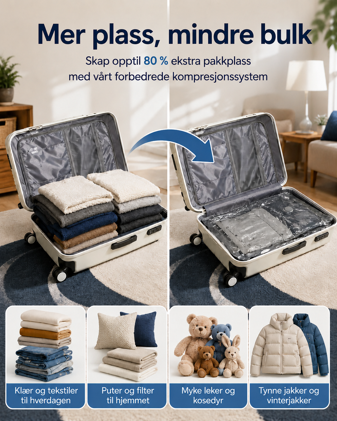 AirVoid Kompakt Pakkesystem