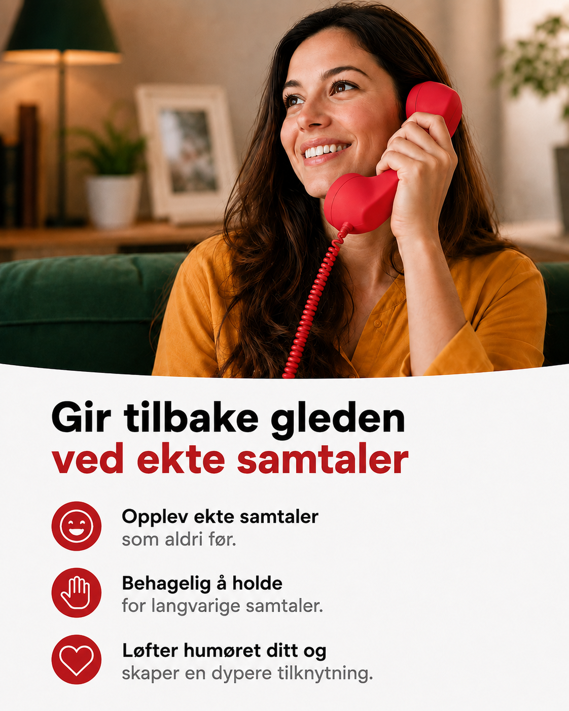EchoLine Retro-håndsett