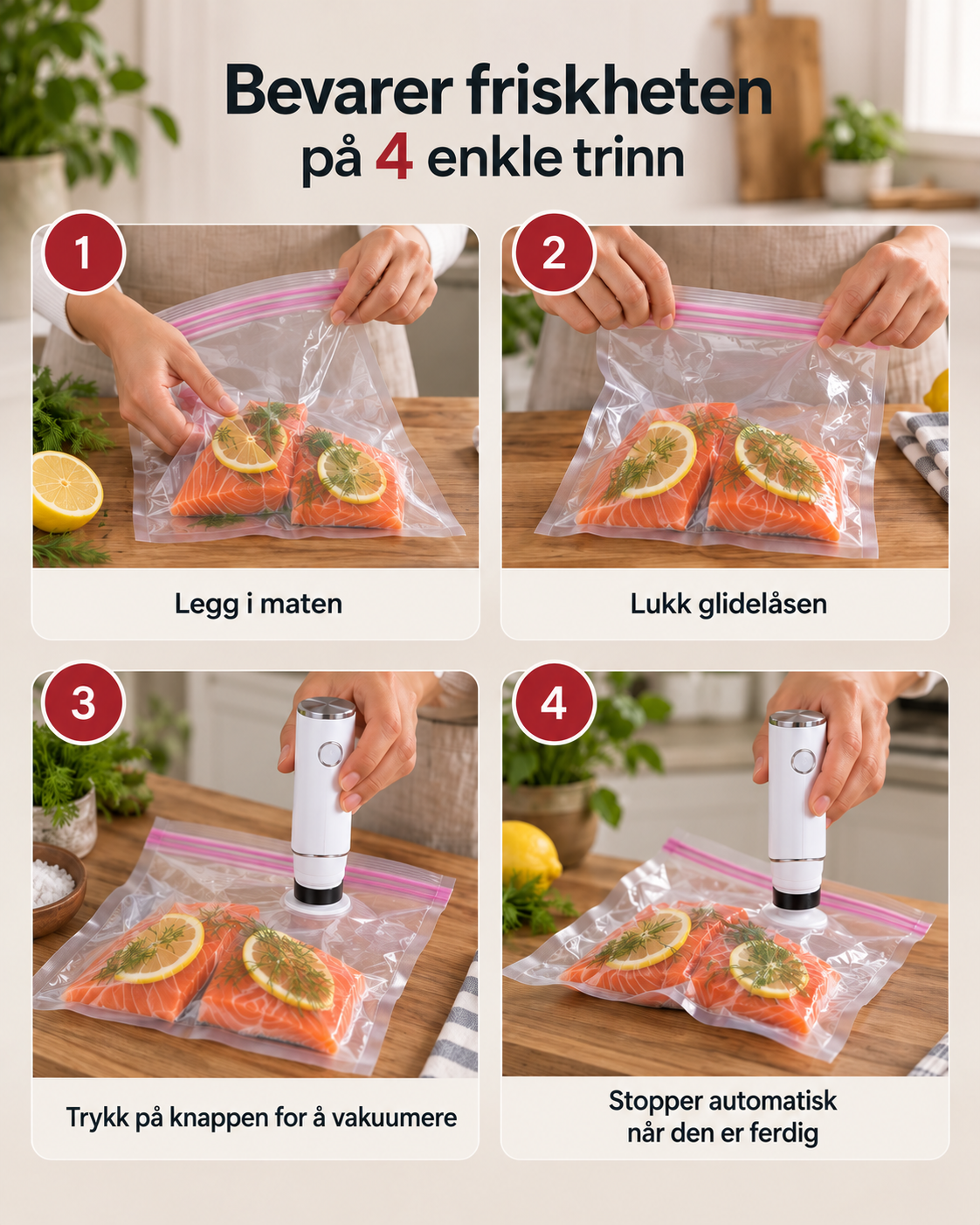 AirLock Mini Vakuumforsegler