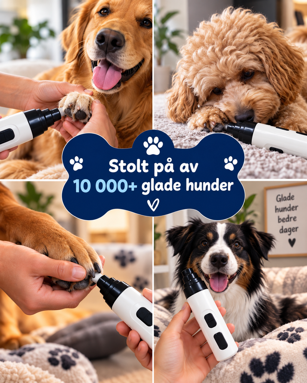 PawGlide Stillegående Klofil