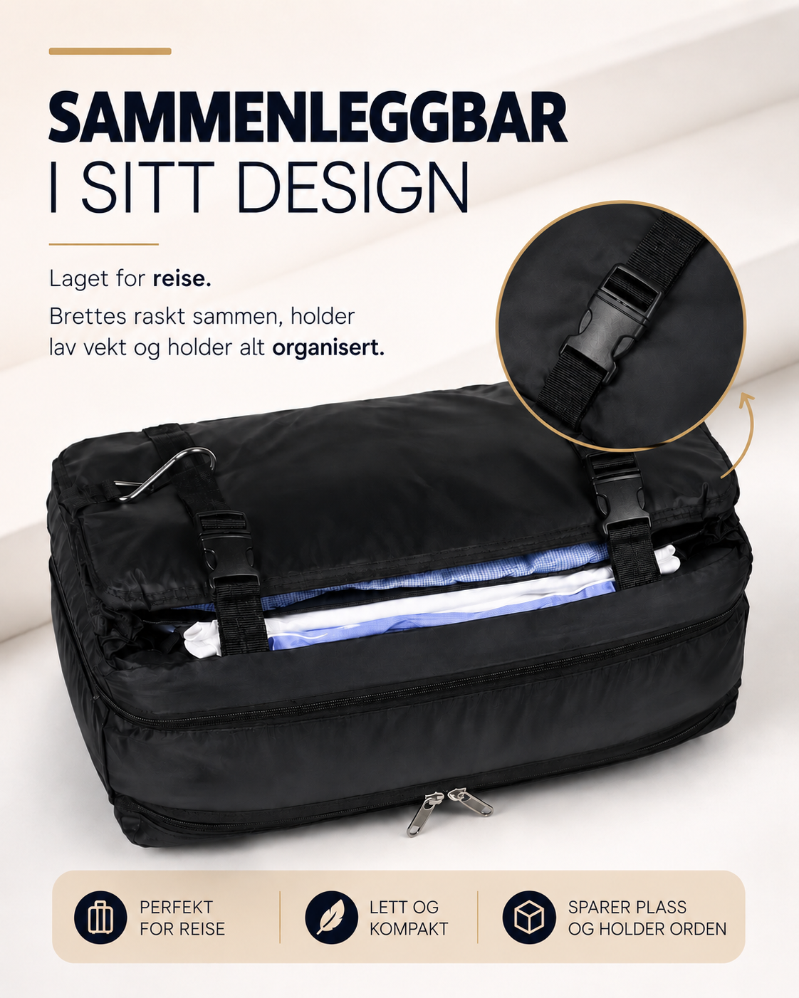 FoldAway Reisehylleorganisator
