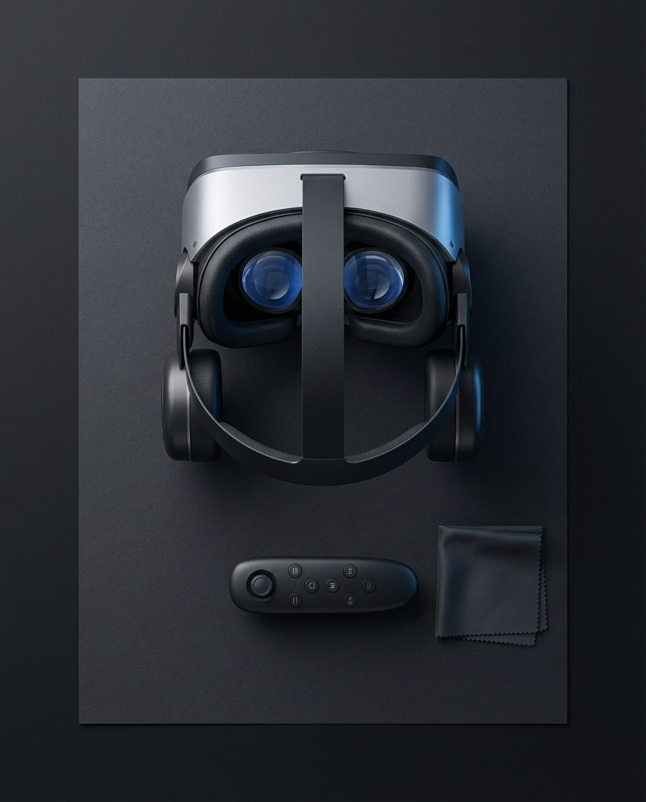 VR-headset med innebygde hodetelefoner | ImmersaView Pro