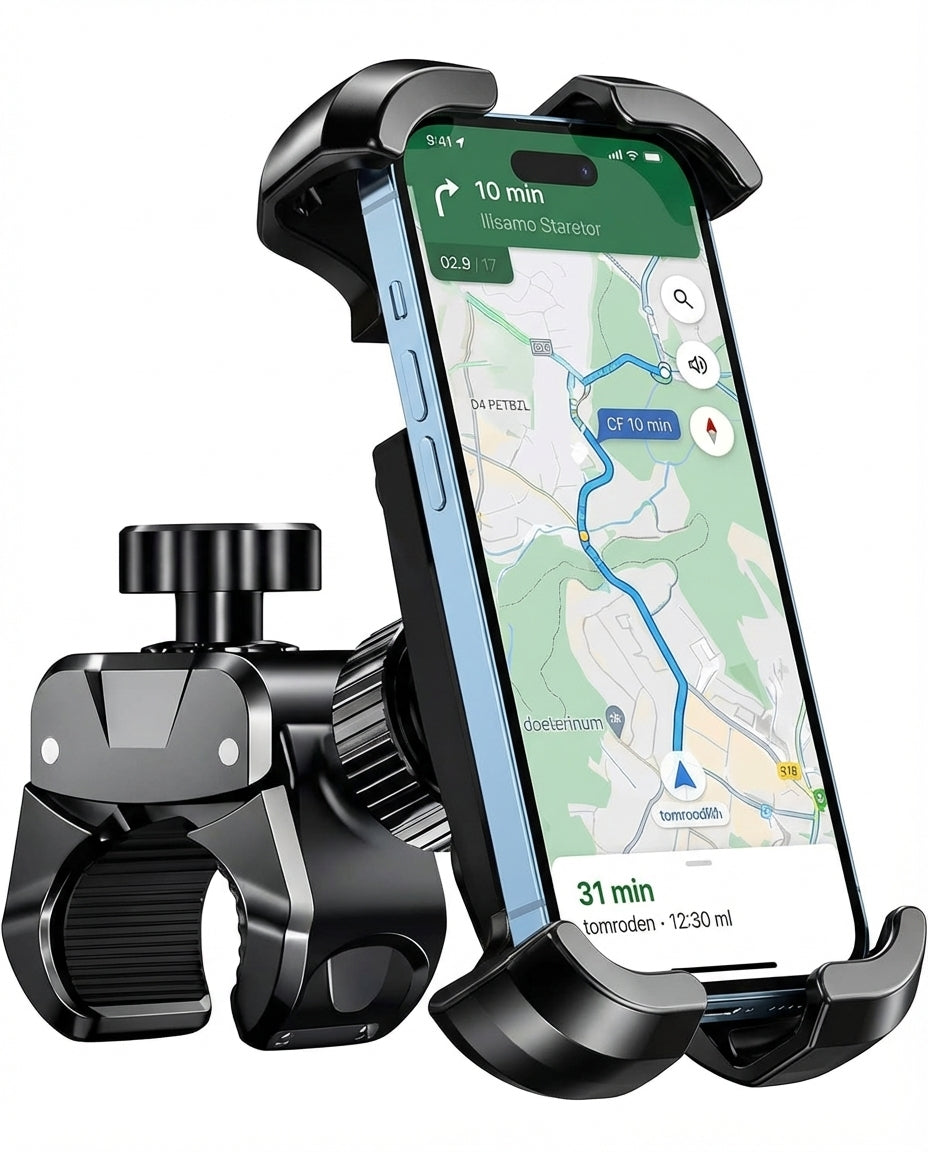 Sykkeltelefonholder – 360° rotasjon | Passer alle sykler