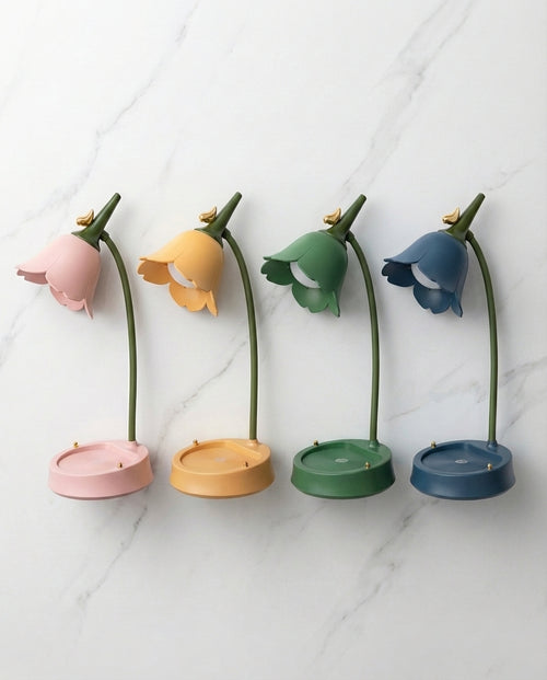 Blomsterbordslampe | BloomGlow – Touch & Dempbar LED