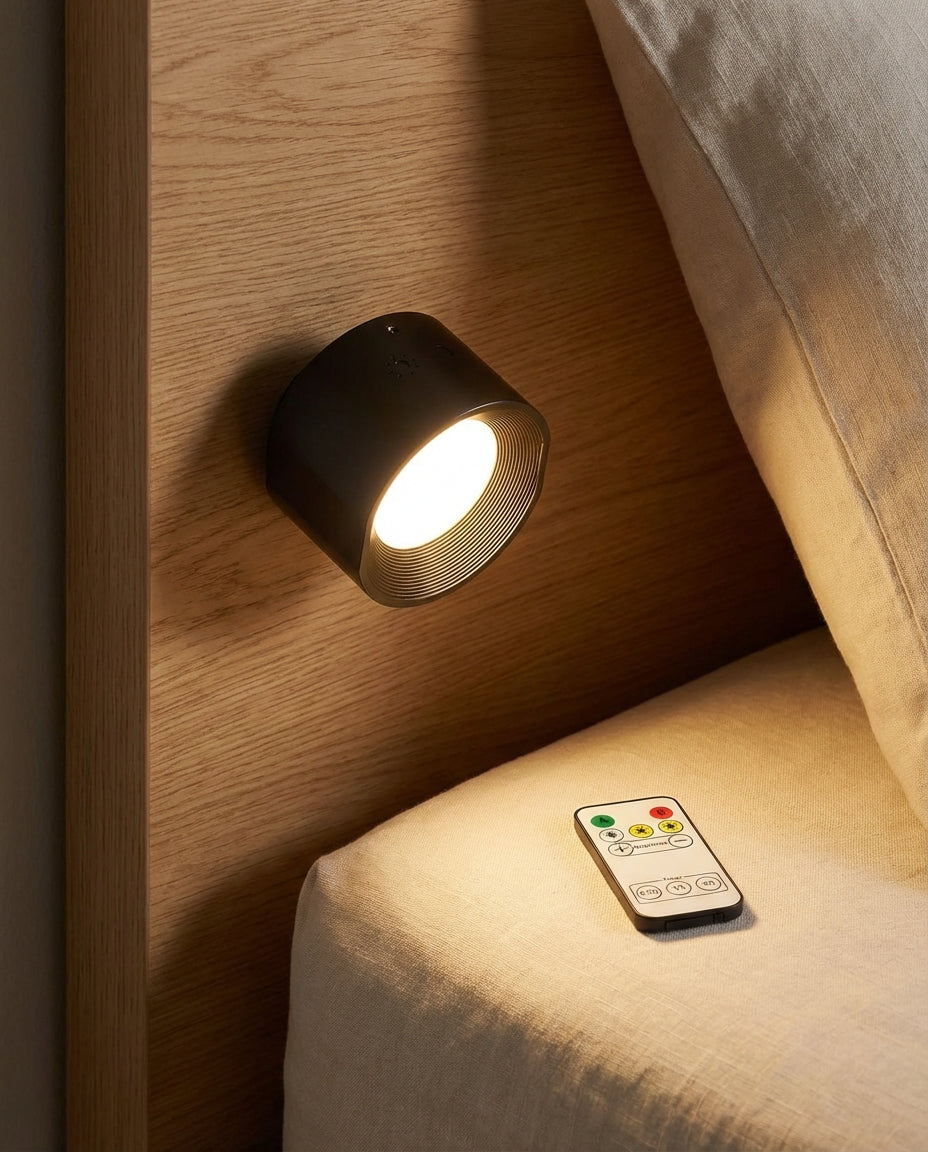 LumiOrb 360 — Trådløs vegglampe
