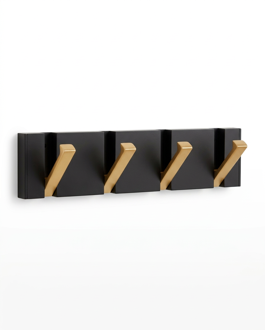 Foldbar Veggkrok | Minimalistisk Rustfri Stål Knaggerekke