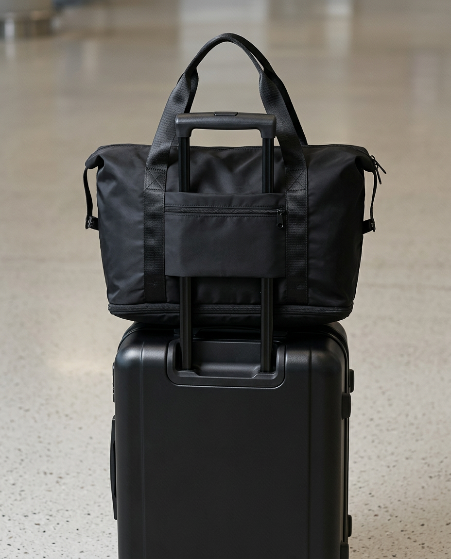 Sammenleggbar reiseveske – Stor utvidbar weekendveske