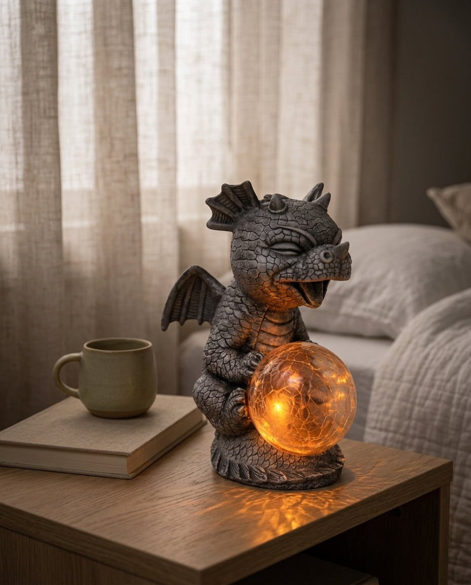 Dragon Orb LED-bordlampe – Varmt lys til hjem & kontor