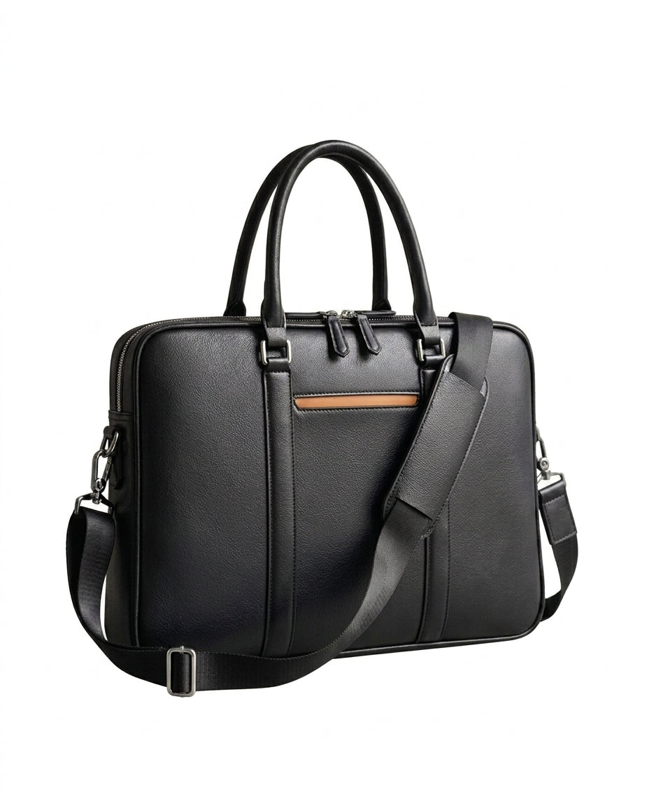 Skinnveske for laptop crossbody | Meridian Tote