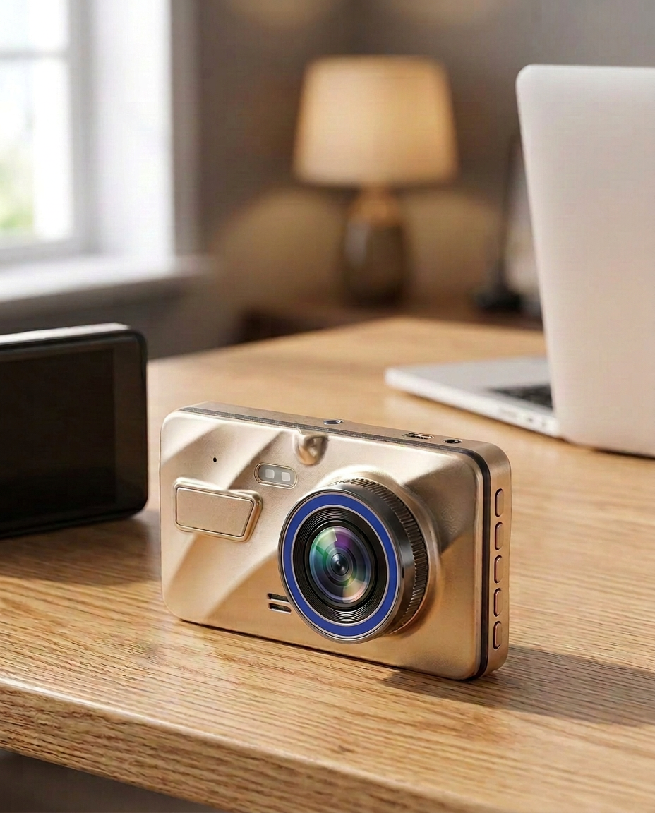 Dual-Dashcam Foran & Bak 1080P | Nattesyn, G-Sensor