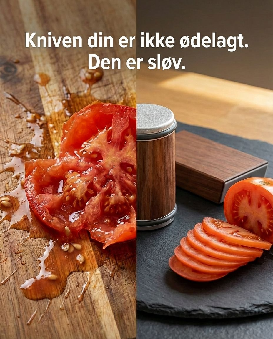 THE ROLLING EDGE | Rullende knivsliper med diamantskive