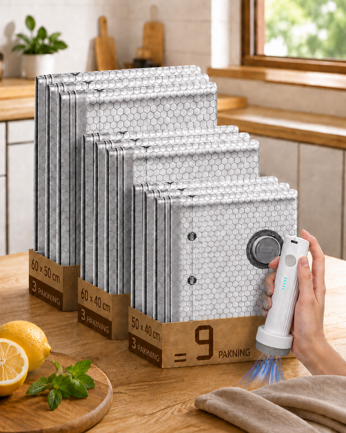AirVoid Kompakt Pakkesystem
