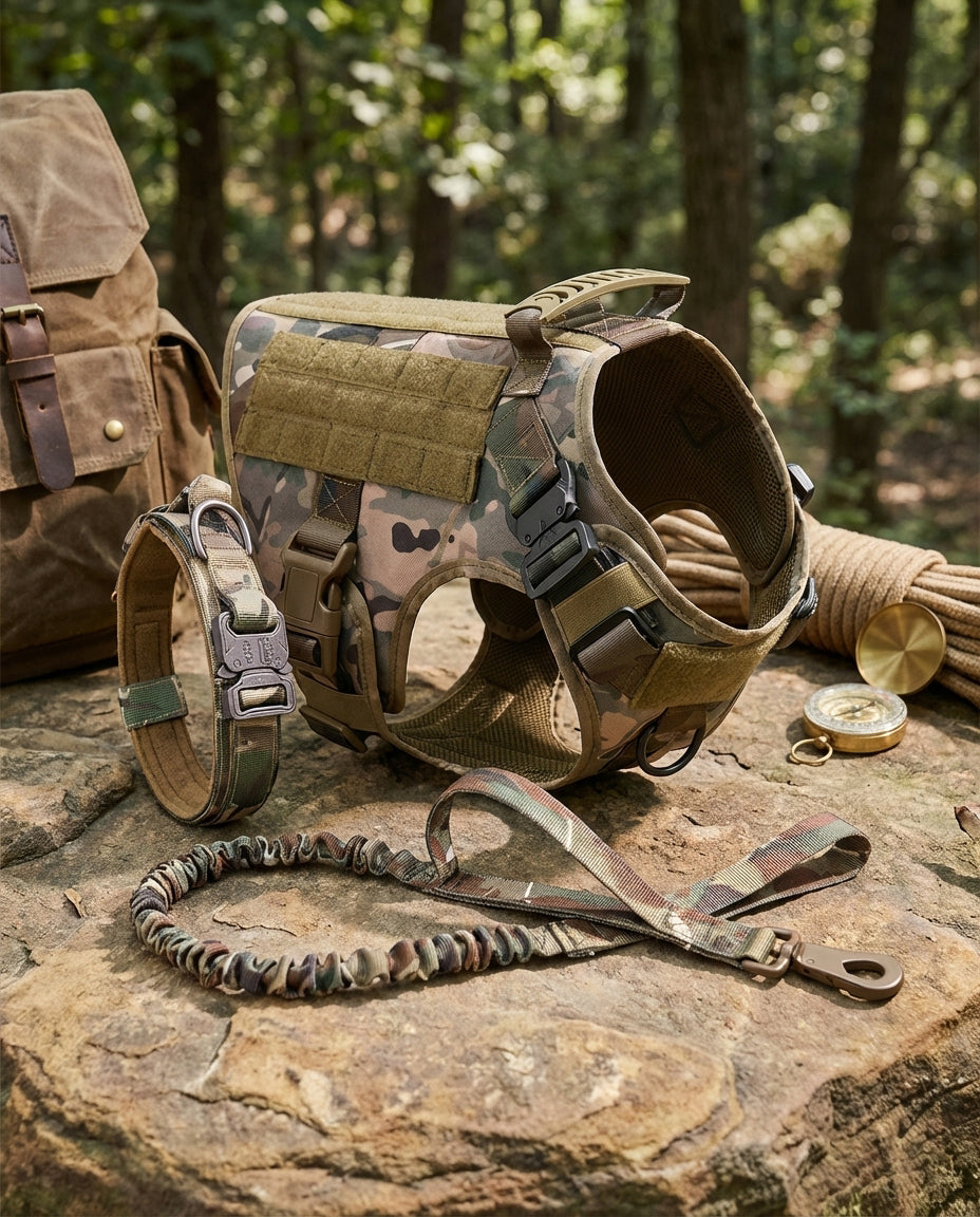 Taktisk hundeSele | TrailGuard Pro treningssett