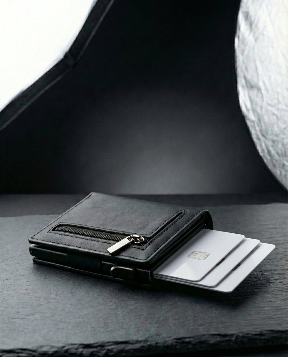 RFID-beskyttet slank lommebok – SlimVault kortlommebok