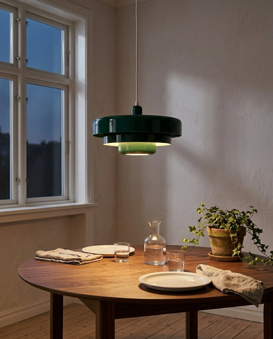 Nordisk takpendel | Flersjiktet vintage LED-taklampe