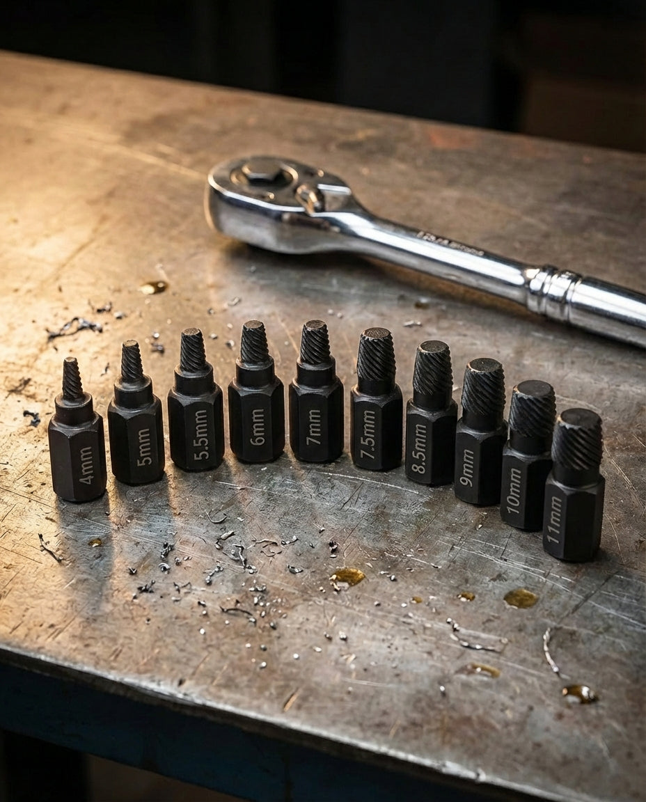 GripForce Pro 10-delers boltuttrekkersett