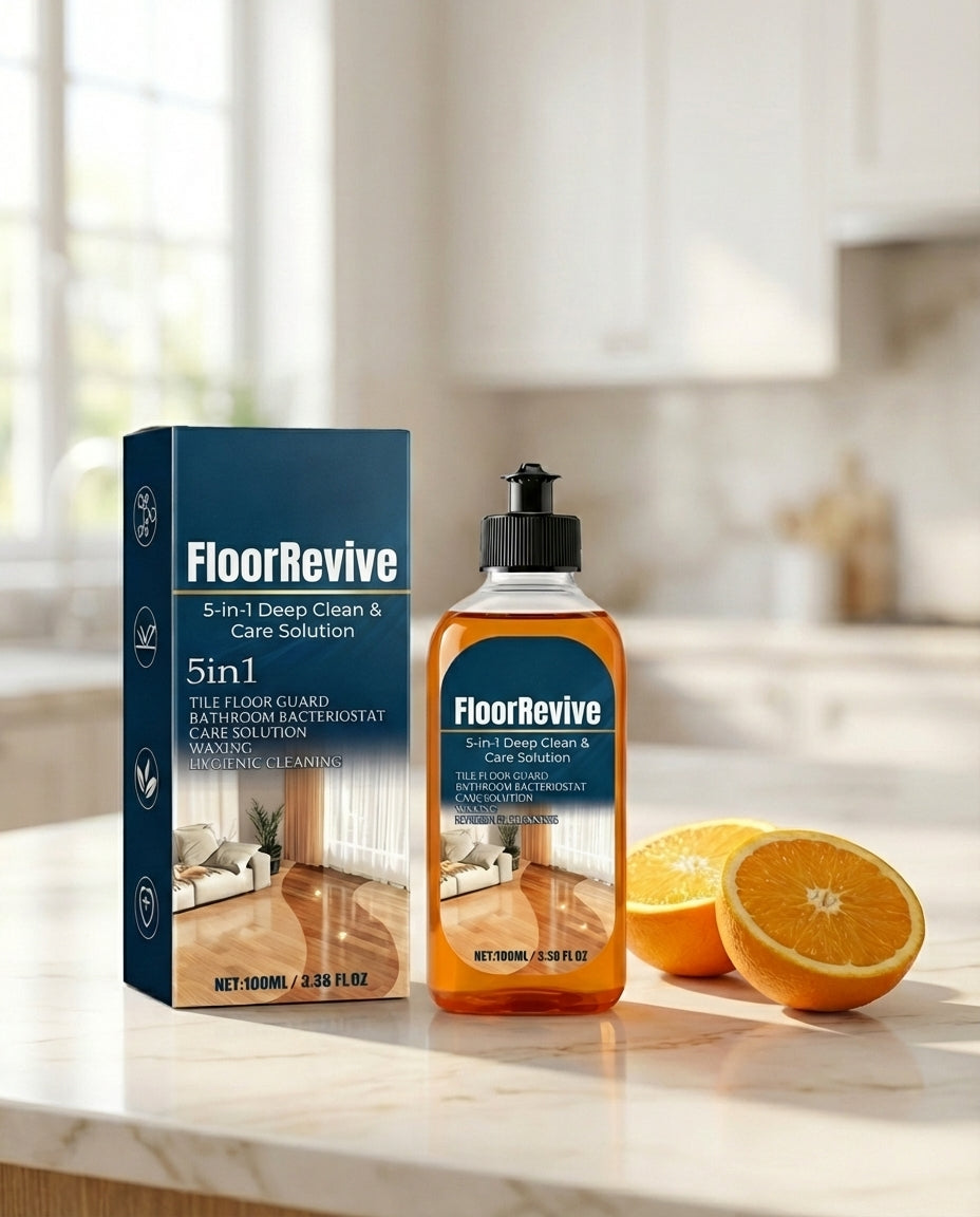 FloorRevive 5-i-1 Dybderens og pleieløsning