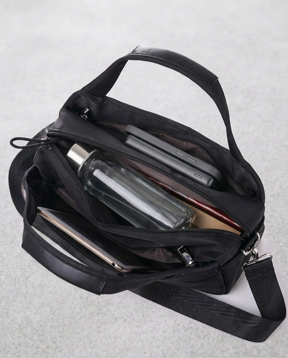 Tyverisikret Crossbody-veske – Vanntett Oxford-håndveske