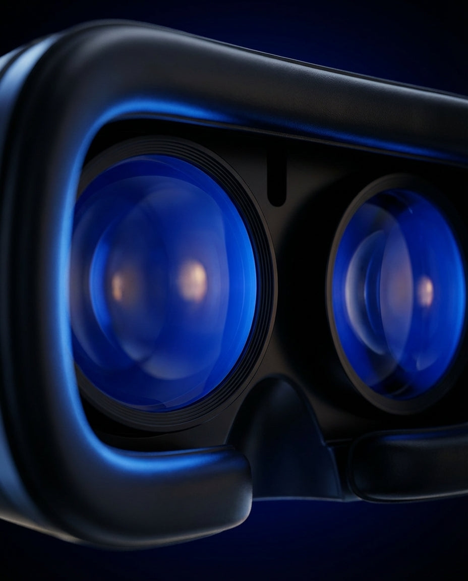 VR-headset med innebygde hodetelefoner | ImmersaView Pro
