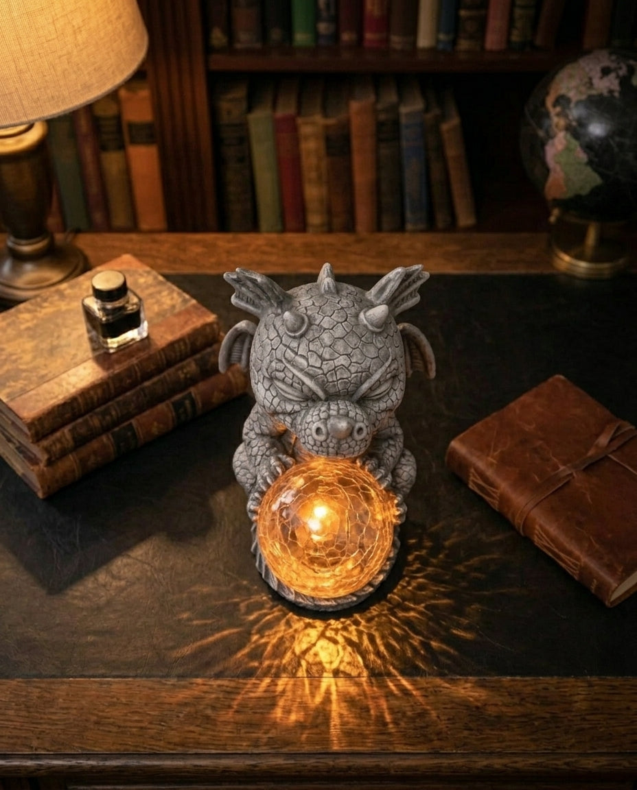 Dragon Orb LED-bordlampe – Varmt lys til hjem & kontor