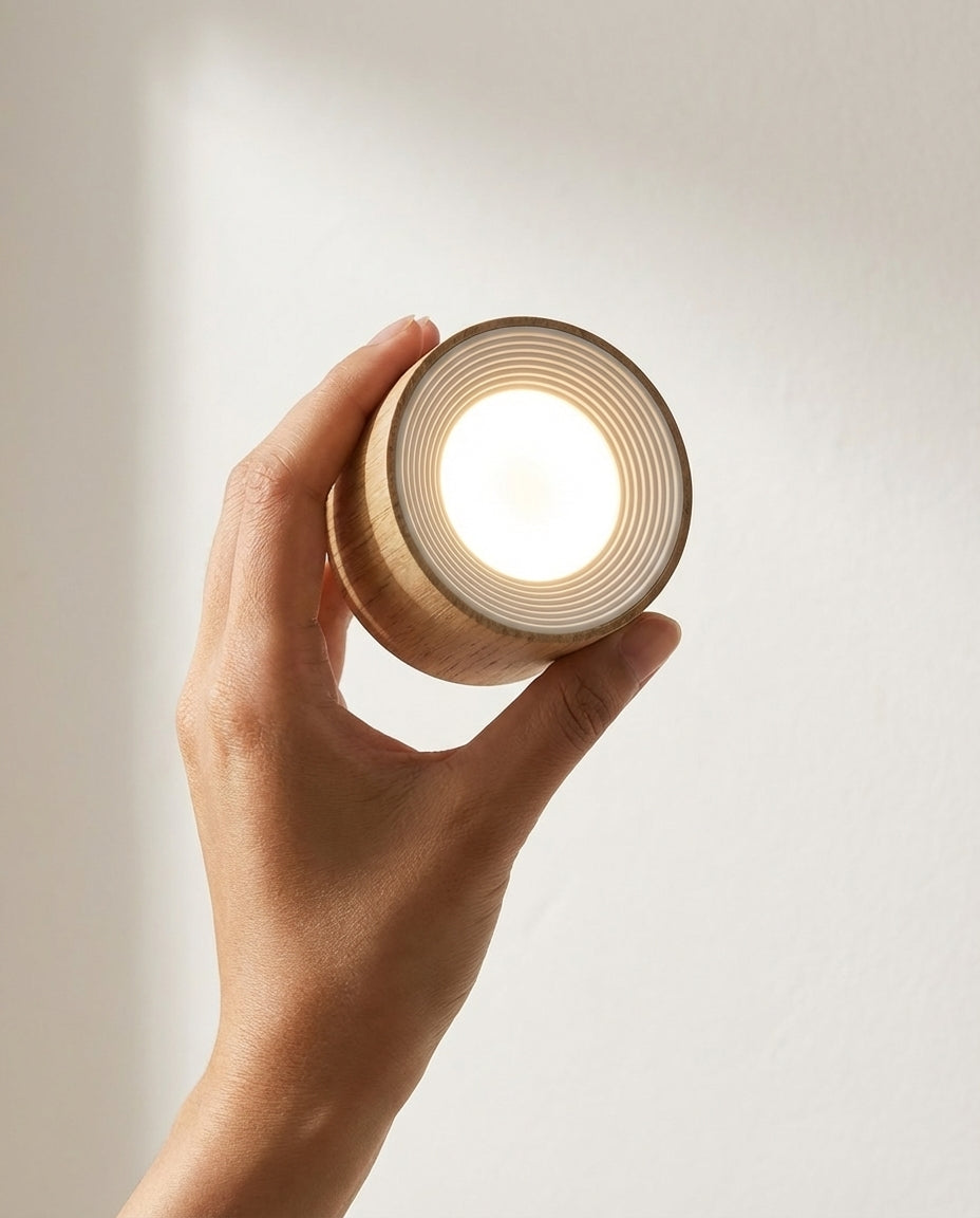 Trådløs oppladbar vegglampe | 360° Dempbar spotlight