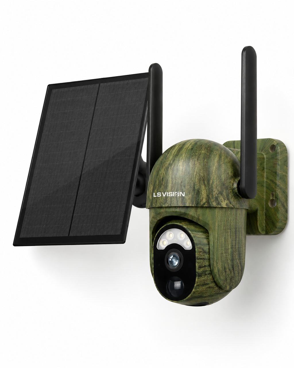 SolarWatch 360 Camo - Soldrevet trådløst overvåkningskamera