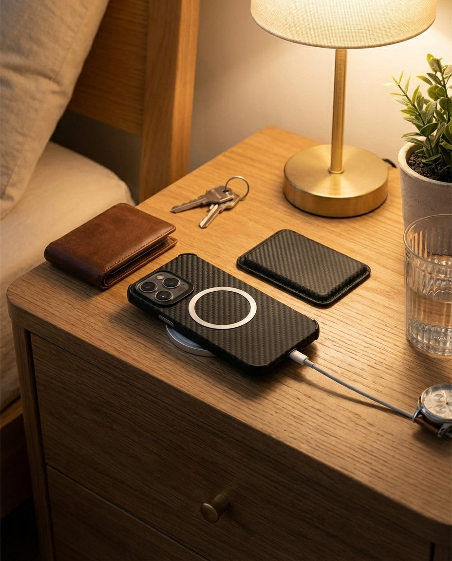 MagSafe lommebokdeksel | CarbonShield Folio