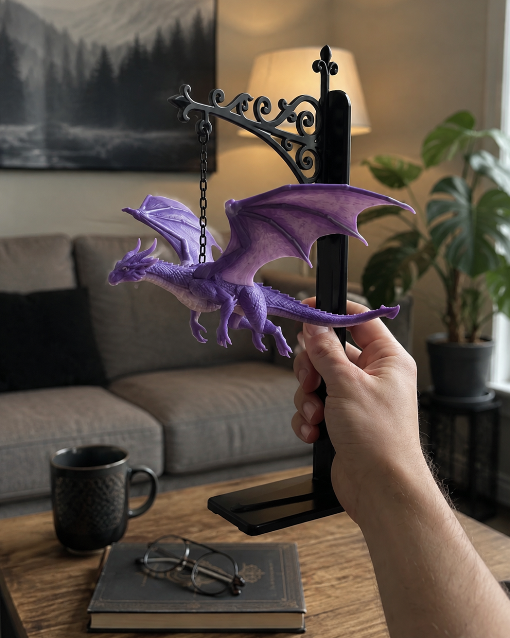 Vesperwing Dragon Shelf Sentinel