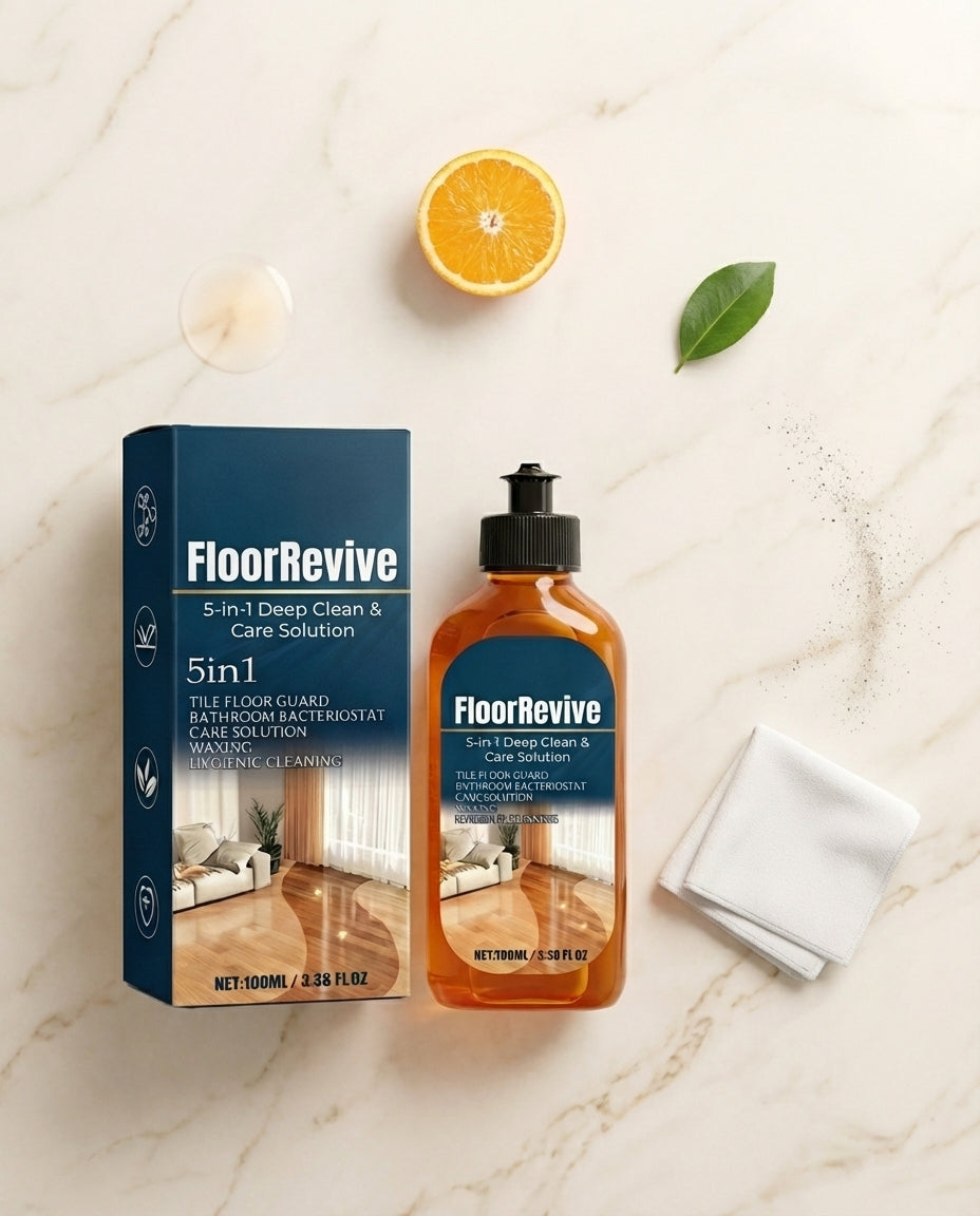 FloorRevive 5-i-1 Dybderens og pleieløsning