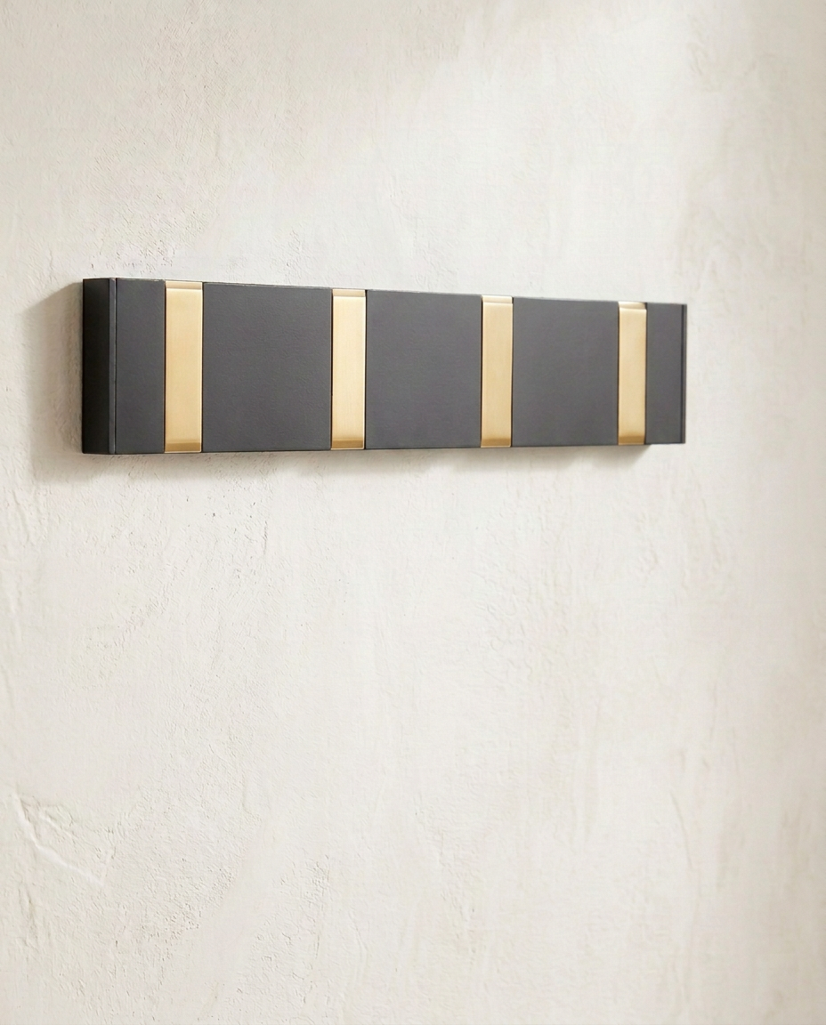 Foldbar Veggkrok | Minimalistisk Rustfri Stål Knaggerekke