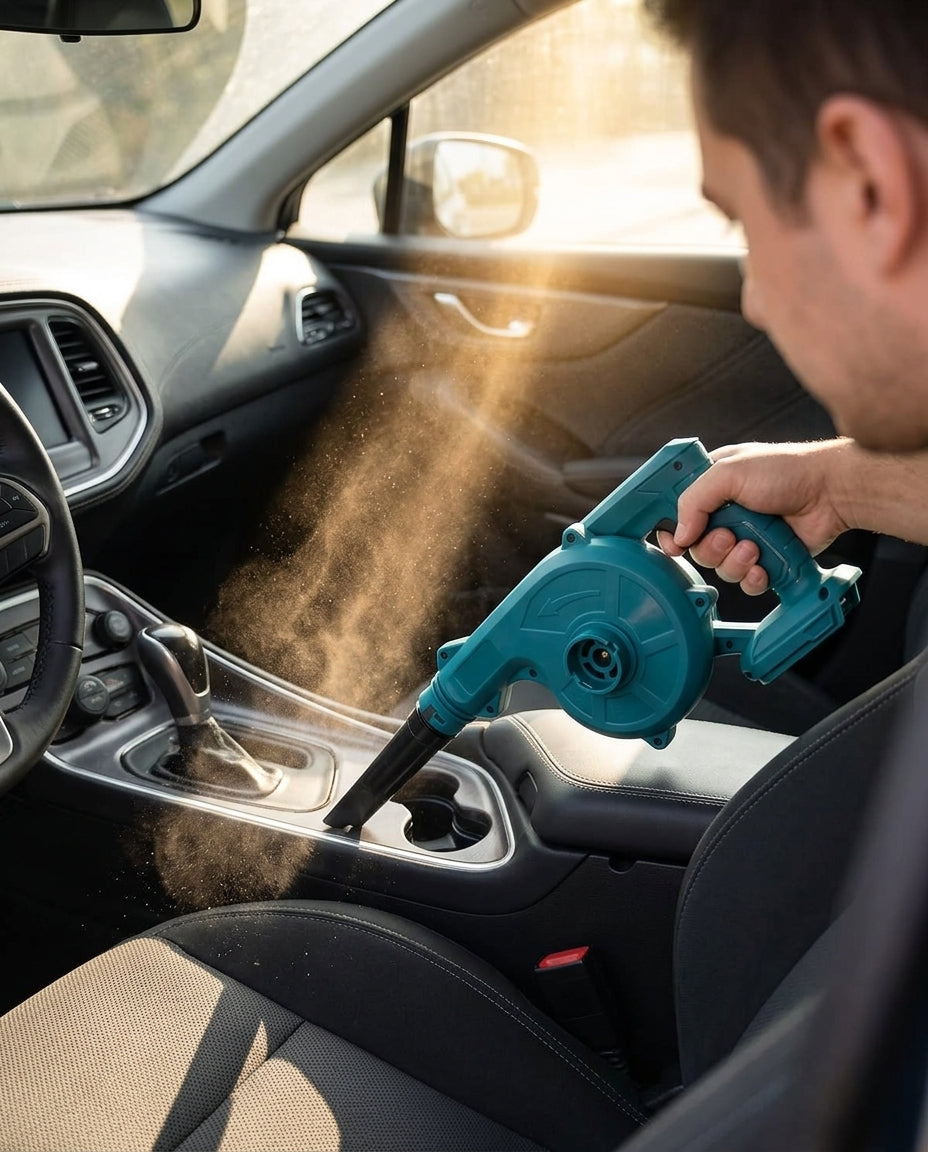 Trådløs elektrisk løvblåser og støvsuger | AirBlast Pro