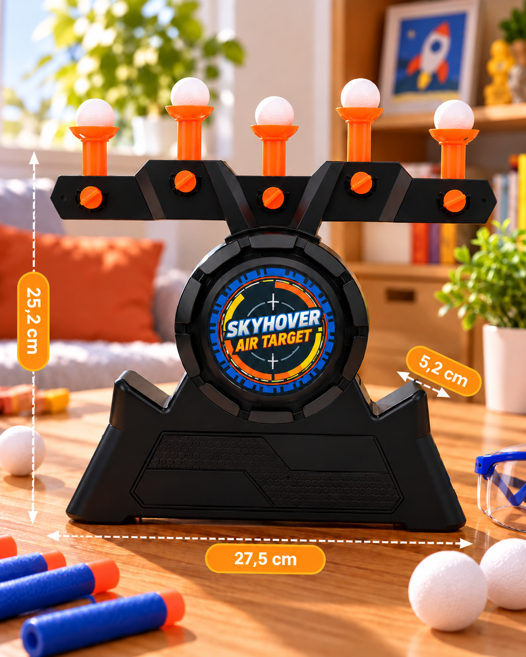 SkyHover – skytespill med svevende baller