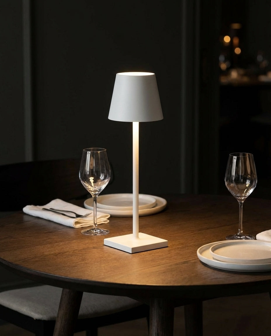 Trådløs oppladbar bordlampe | LumiereAura