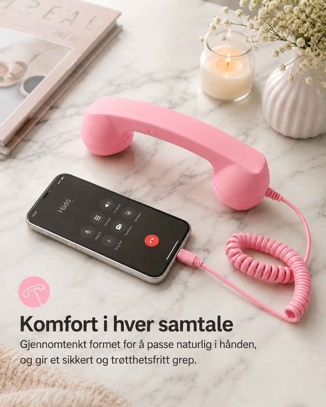 EchoLine Retro-håndsett