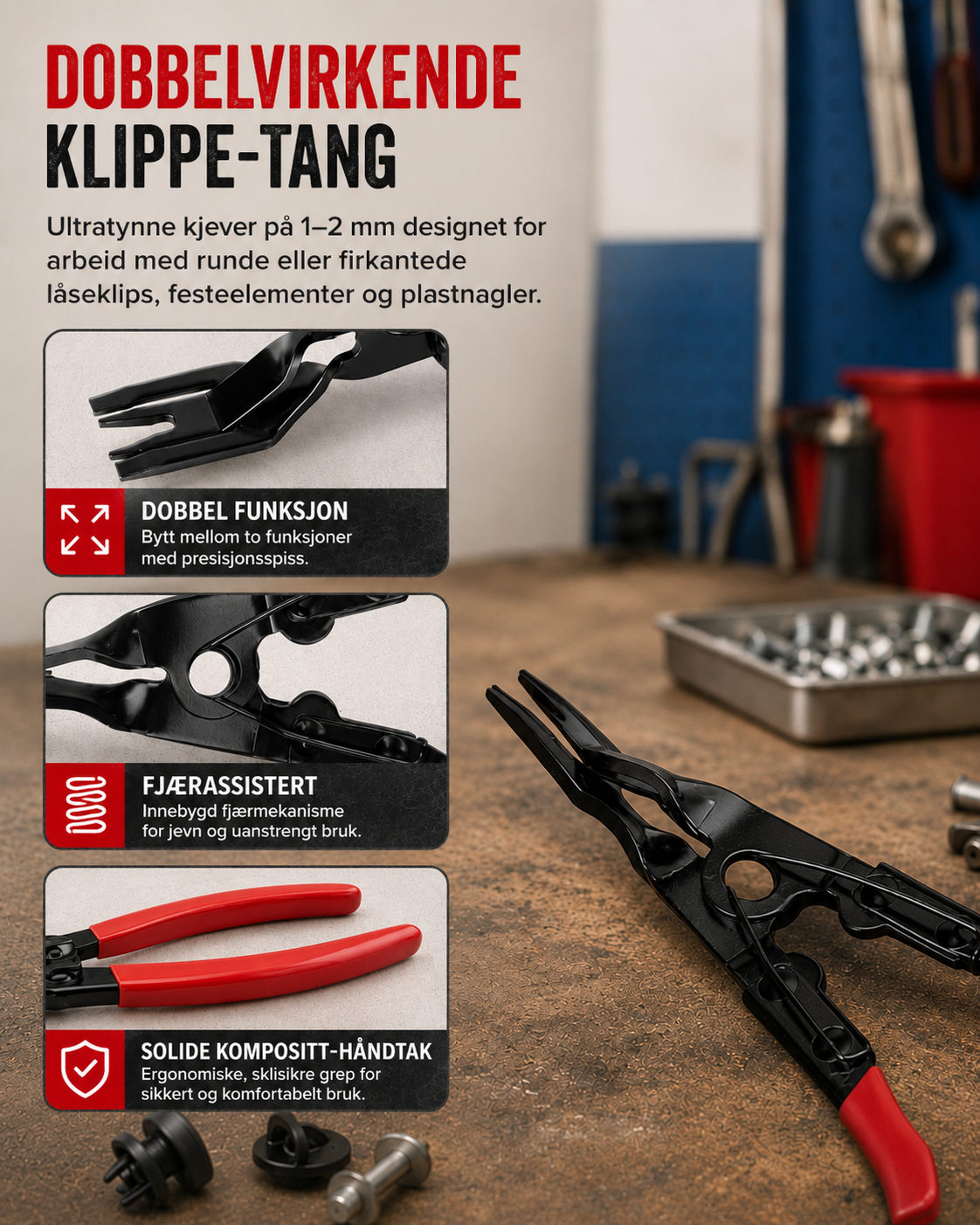 ProReach 5-delt Bilkontakt Separatorsett