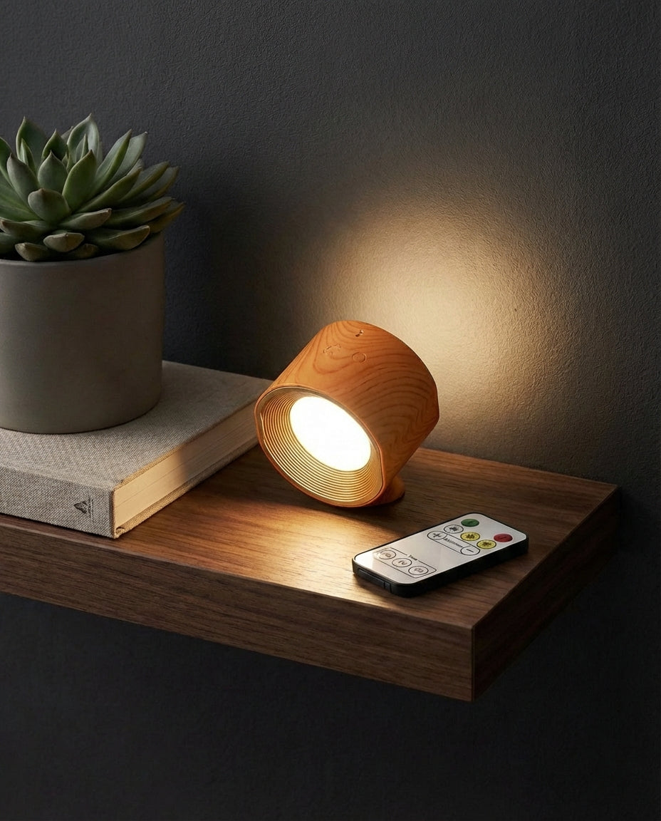 LumiOrb 360 — Trådløs vegglampe