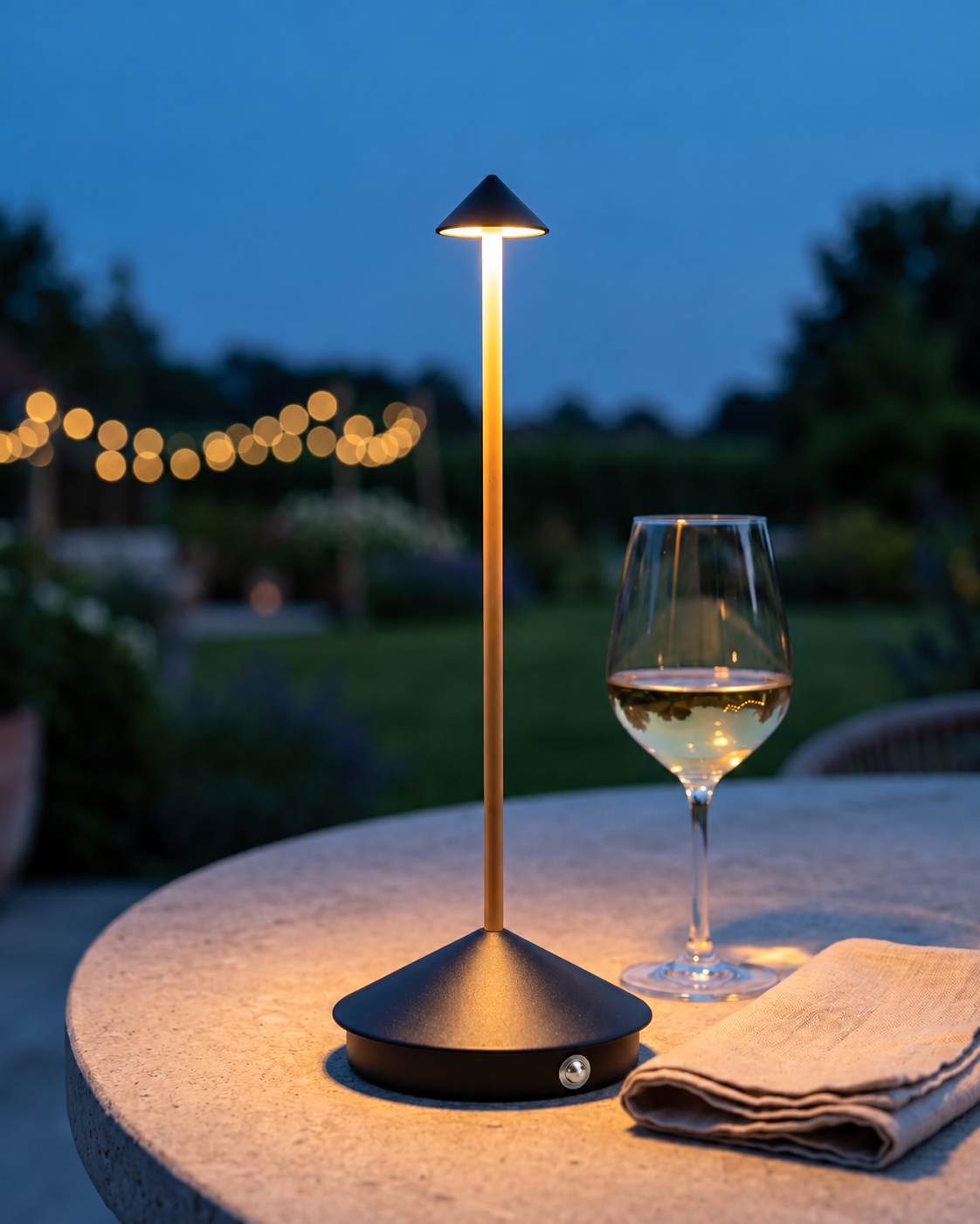 Trådløs LED-bordlampe – Dempbar og oppladbar | LumiSlim