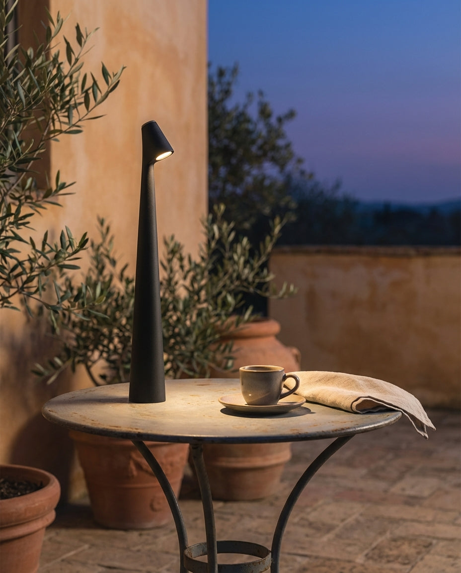 Trådløs LED-bordlampe | Nordisk design | Berøringsdimmer