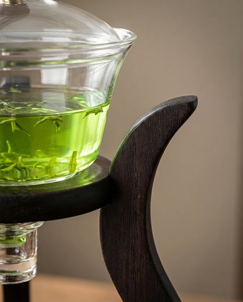 Helle-over glassepottesett | Magnetisk infuser og dryppstyring