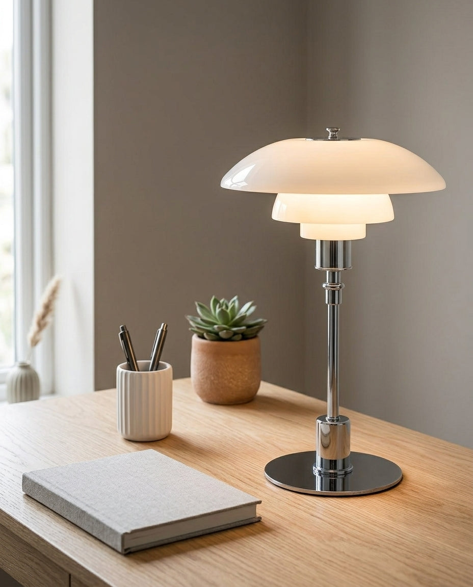 LED-bordlampe – Skandinavisk design | Jern & glass