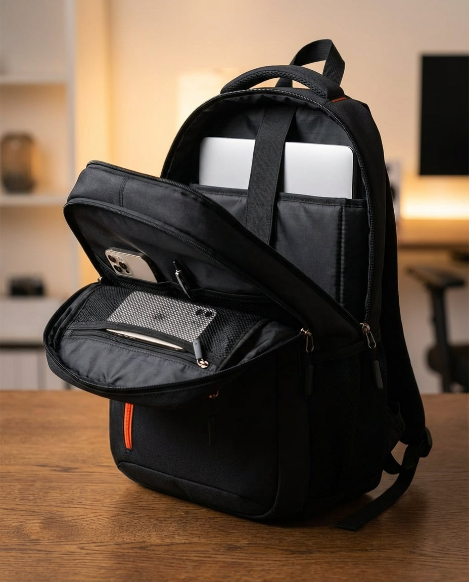 Vanntett Oxford-ryggsekk for menn – PeakGuard Pro