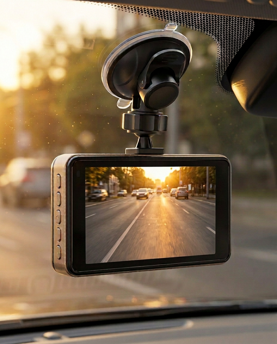 Dual-Dashcam Foran & Bak 1080P | Nattesyn, G-Sensor
