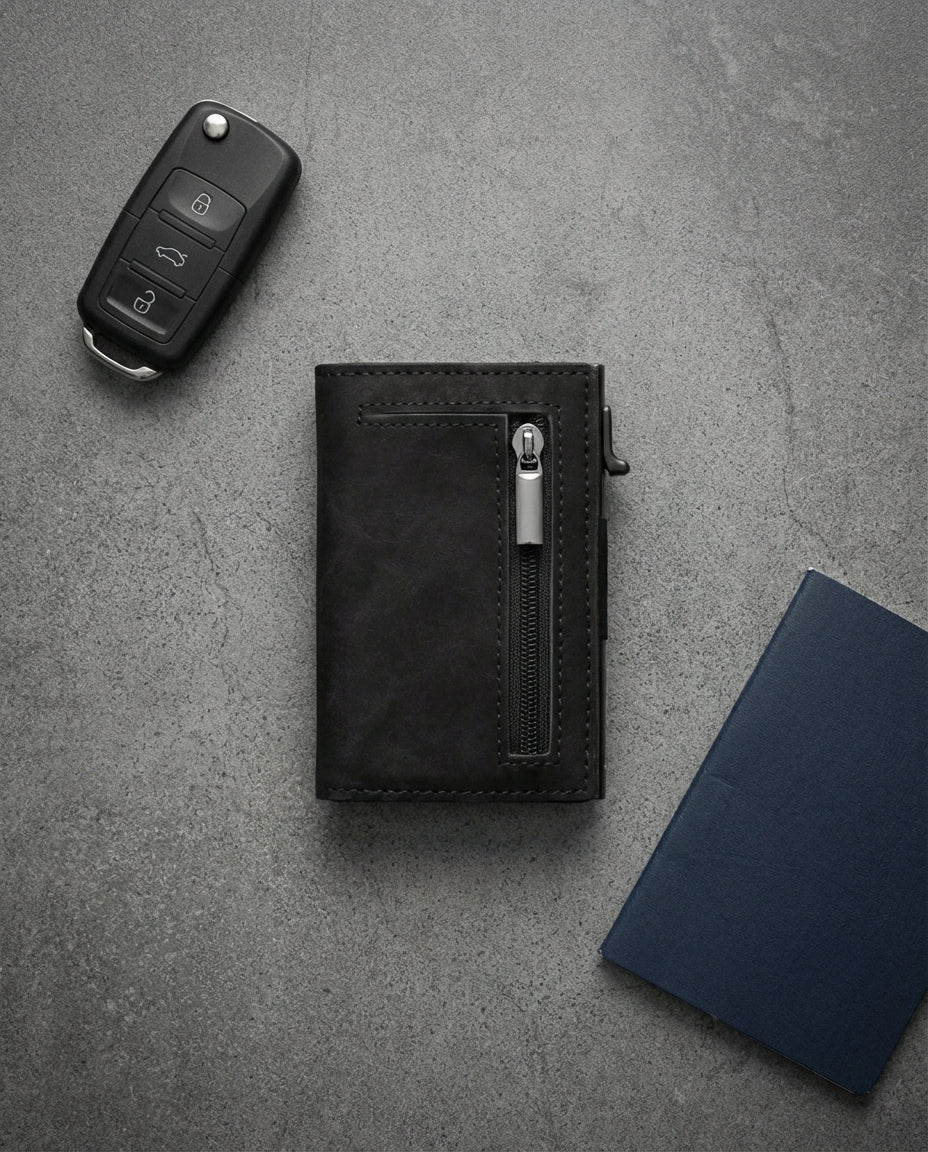 RFID-beskyttet slank lommebok – SlimVault kortlommebok
