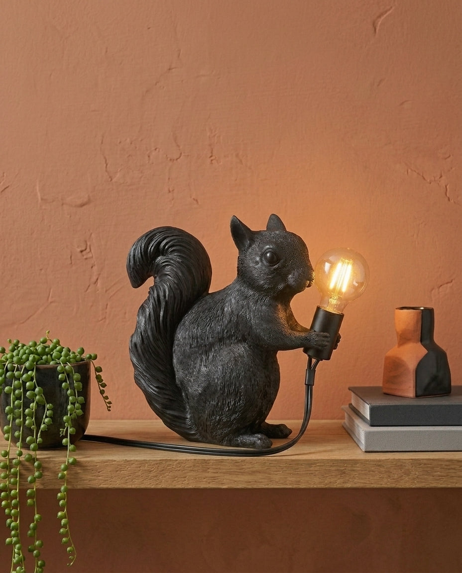 LED-ekornlampe | Varm belysning til barnerom