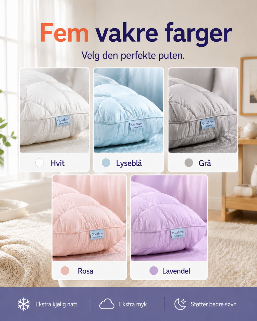 CloudEase Cooling Pillow
