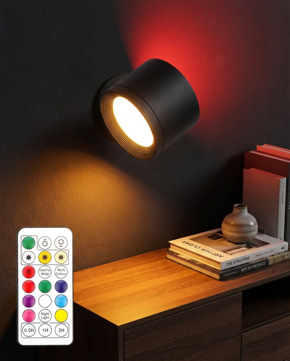 LumiOrb 360 — Trådløs vegglampe