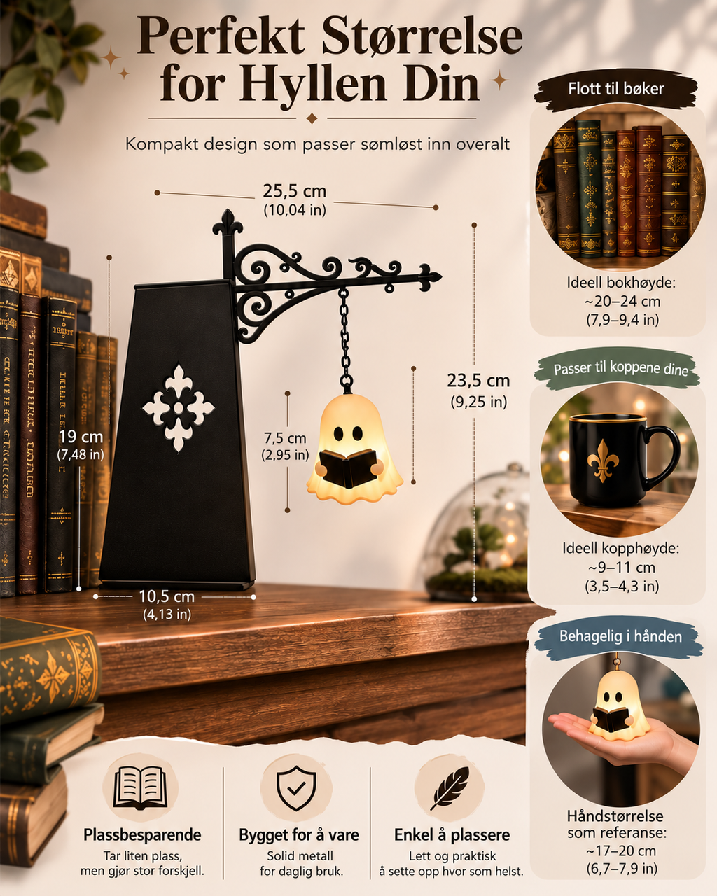 Nightbound hyllelampe
