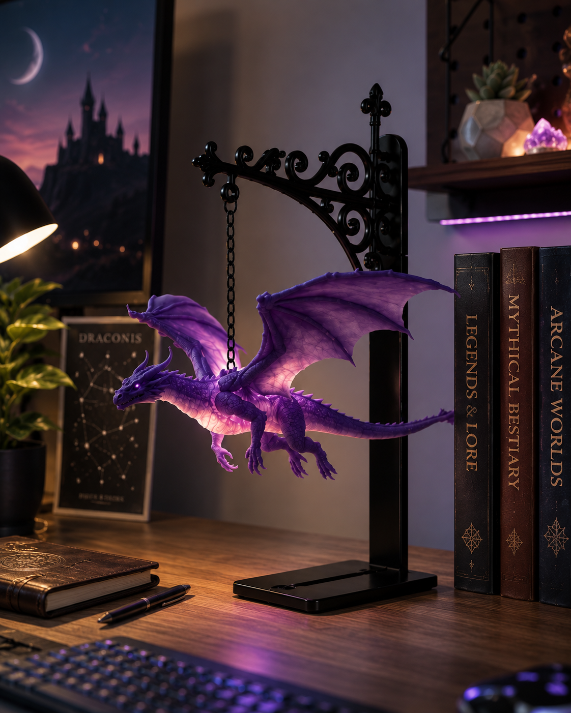 Vesperwing Dragon Shelf Sentinel
