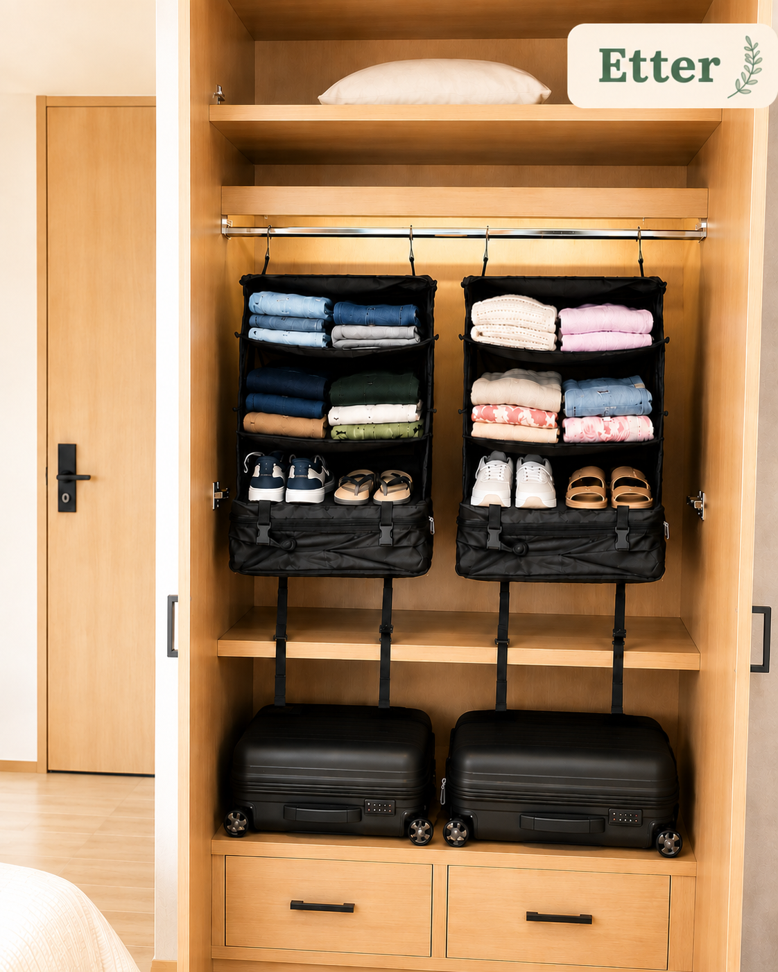 FoldAway Reisehylleorganisator