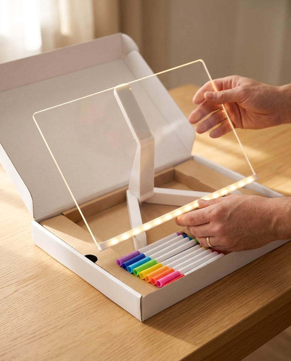 GlowBoard | LED-TEGNEBRETT FOR BARN